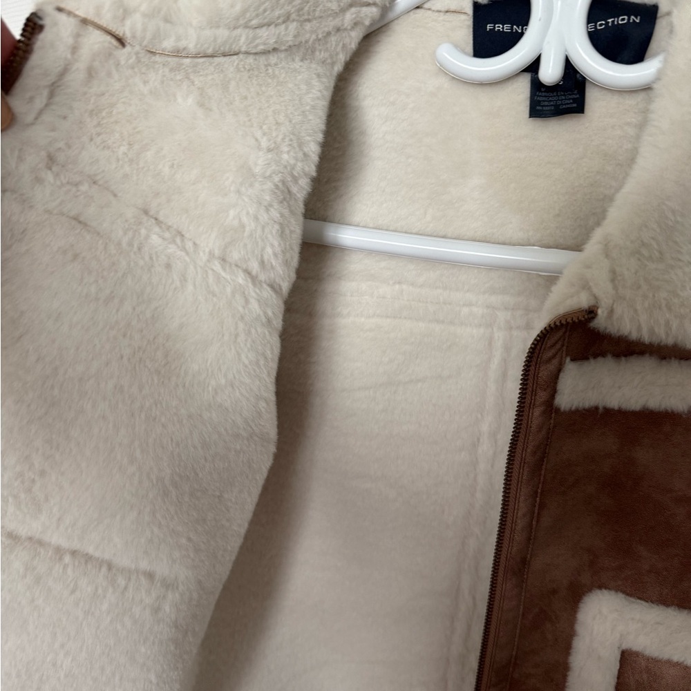 French Connection Shearling Jacket - Picture 9 of 11